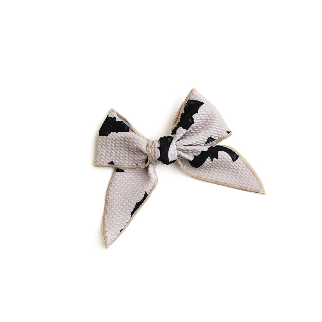 Vlad Gray Bats CLIP BOW - Gigi and Max