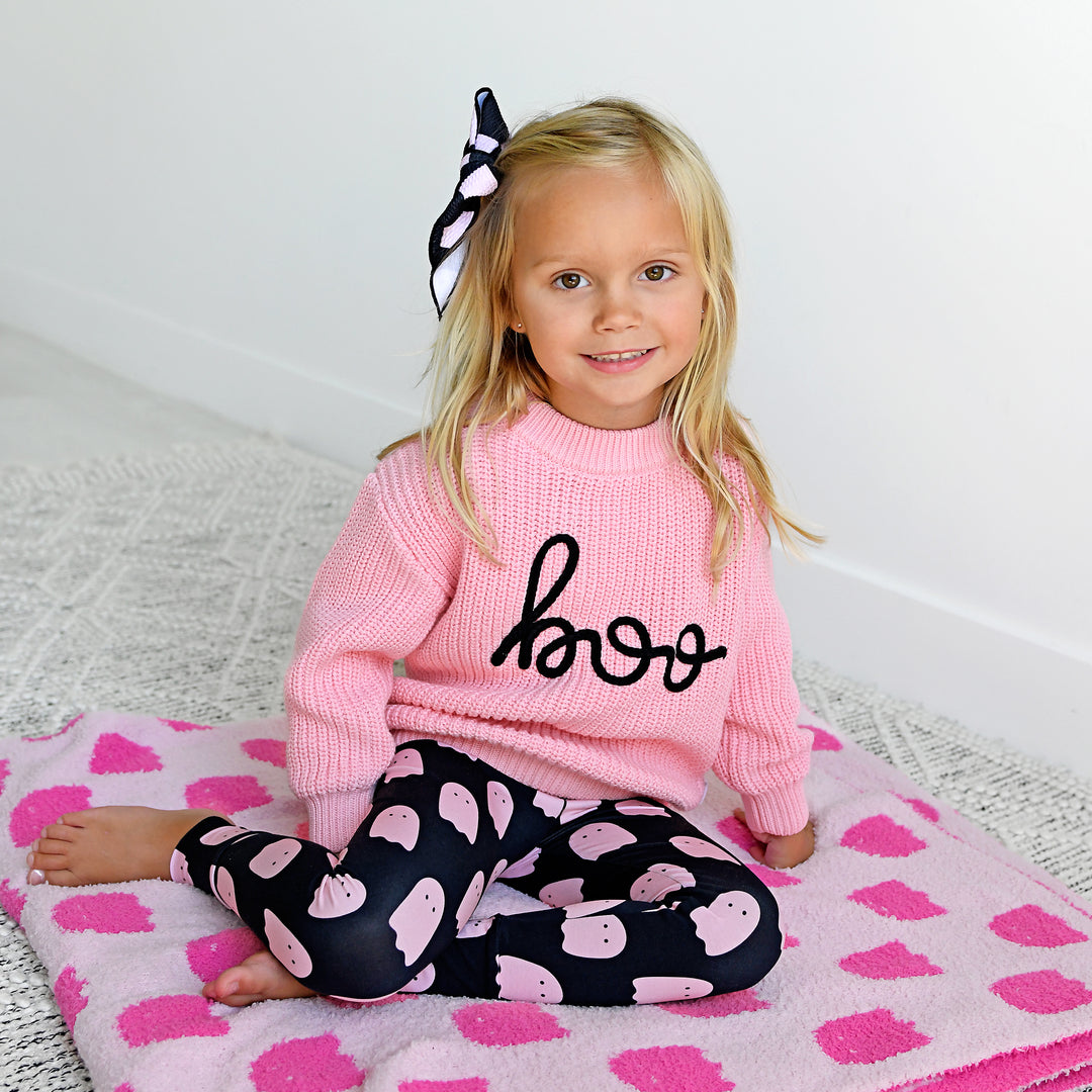Draven Pink Ghost PLUSH BLANKET - Gigi and Max