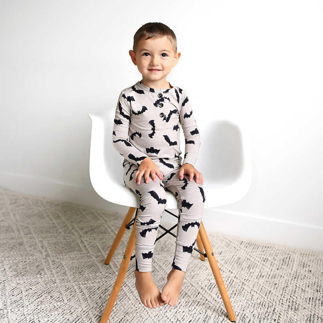 Vlad Gray Bats TWO PIECE - Gigi and Max