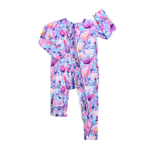 Ayla Floral RUFFLE ZIP - Gigi and Max