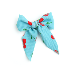 Jojo Cherries CLIP BOW - Gigi and Max