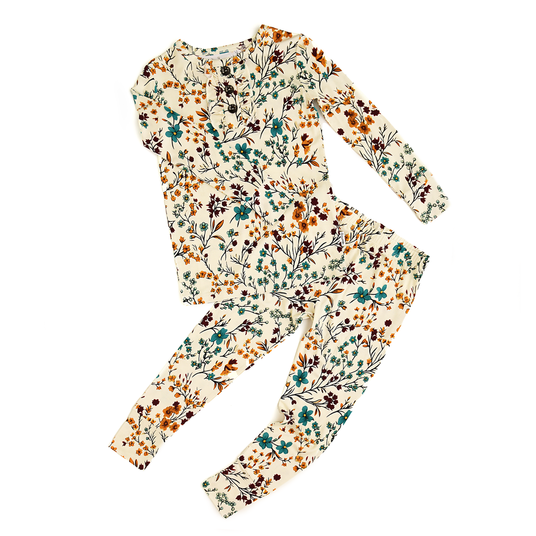 Maren Floral RUFFLE TWO PIECE - Gigi and Max