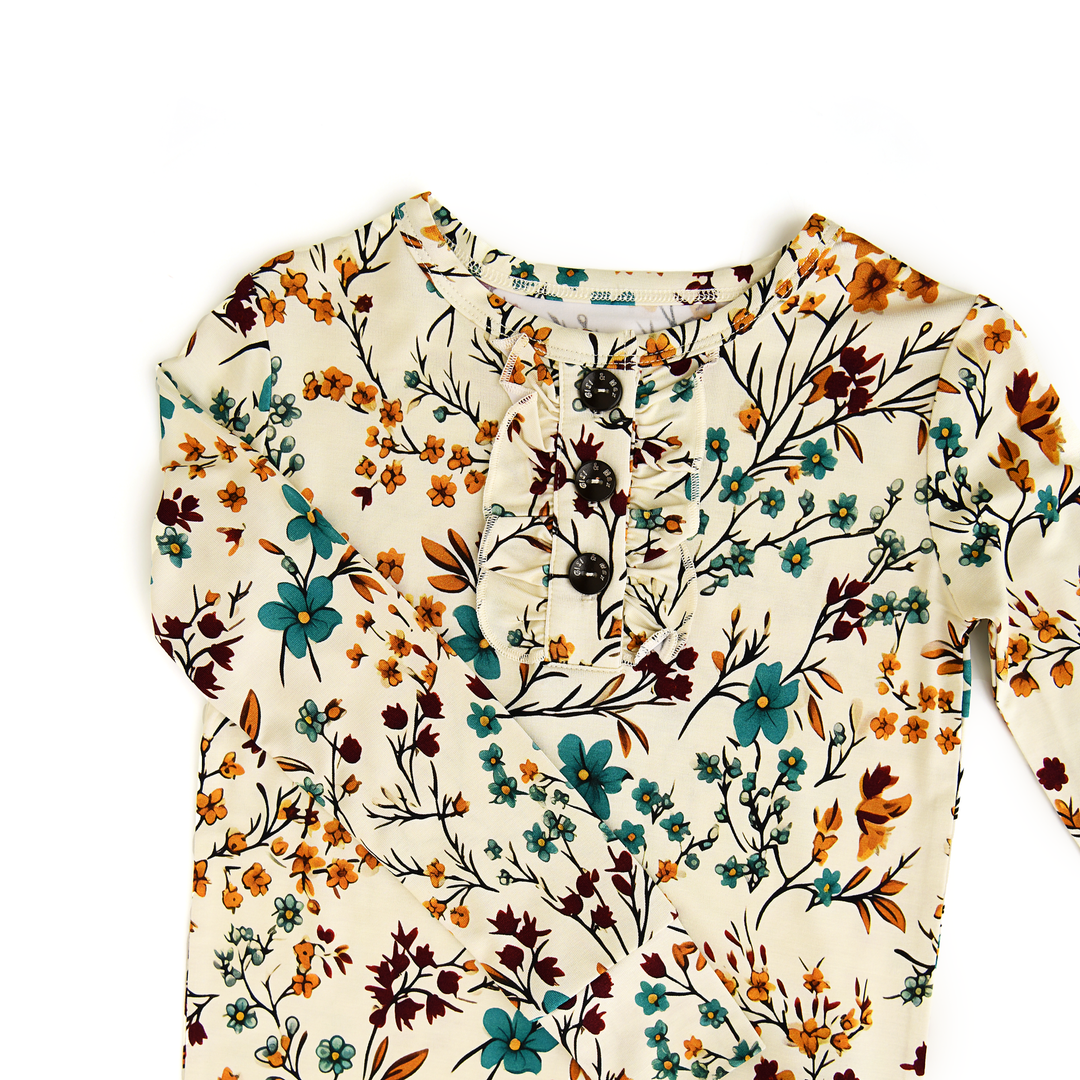 Maren Floral RUFFLE TWO PIECE - Gigi and Max