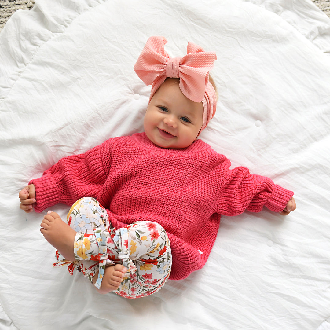 Deep Pink SWEATER - Gigi and Max