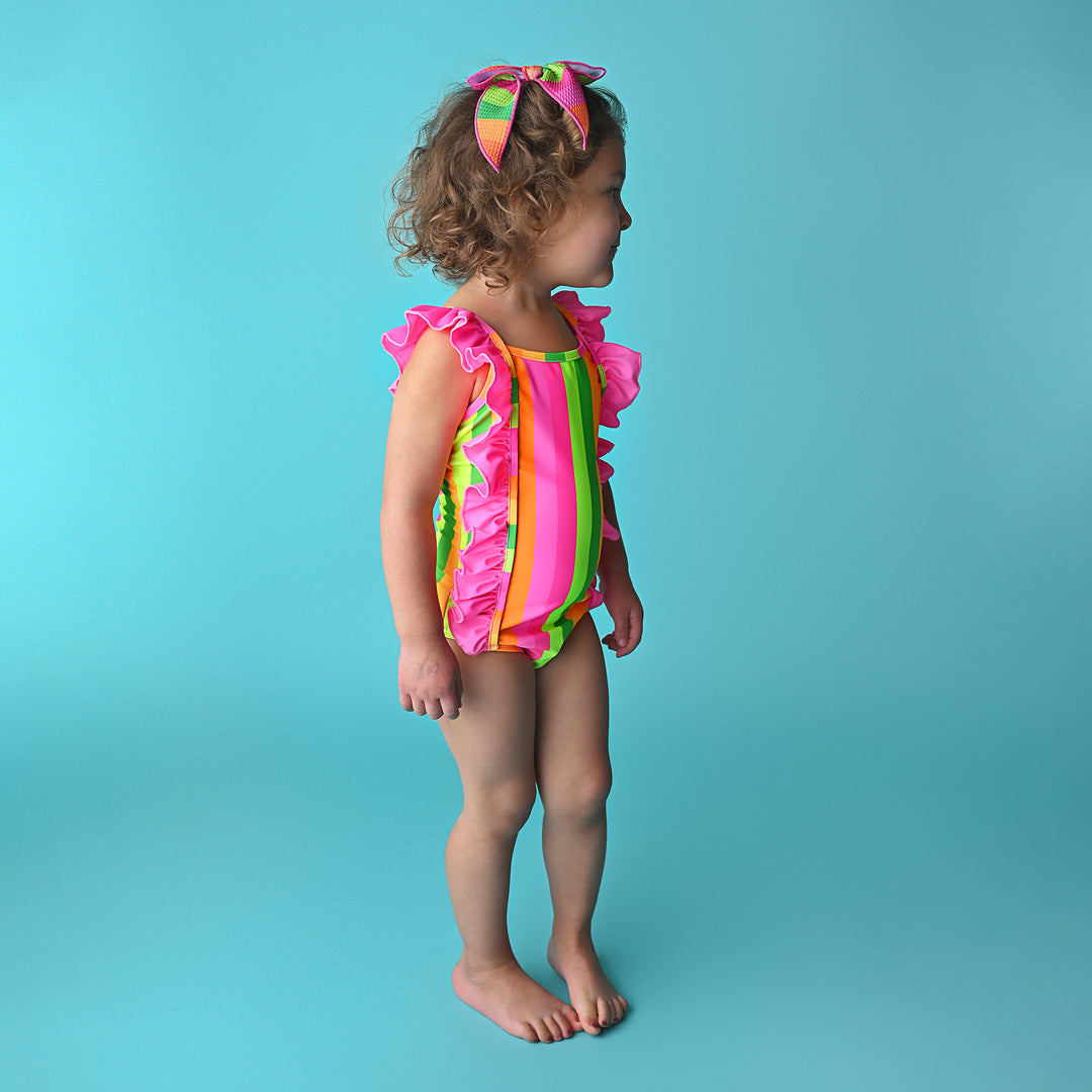Stephanie Stripe ONE PIECE SWIMSUIT - Gigi and Max