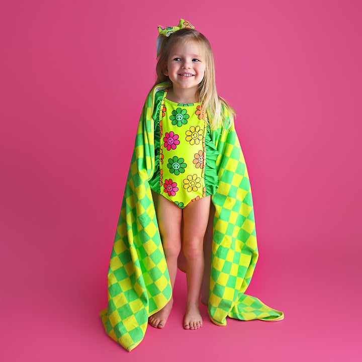 Ashleigh Smiley Face ONE PIECE SWIMSUIT - Gigi and Max