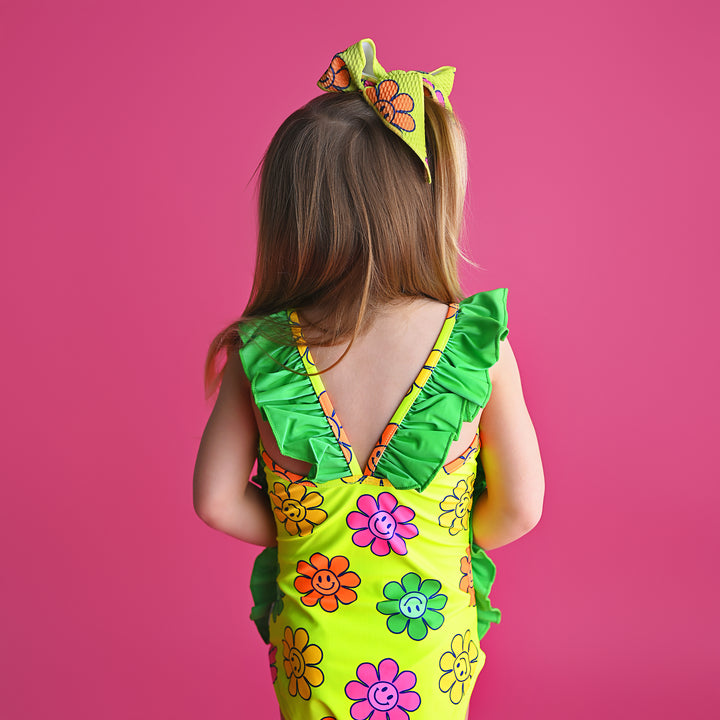 Ashleigh Smiley Face ONE PIECE SWIMSUIT - Gigi and Max