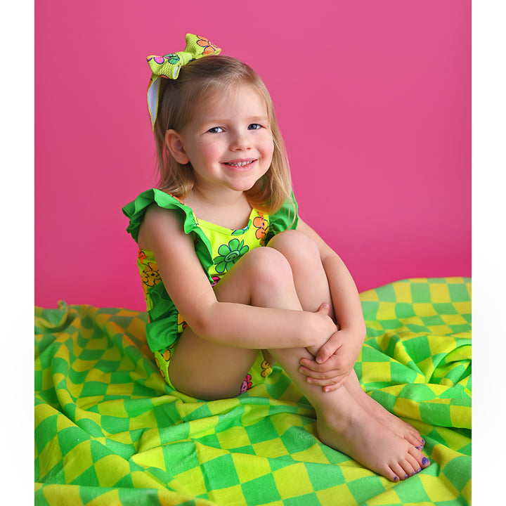 Ashleigh Smiley Face ONE PIECE SWIMSUIT - Gigi and Max