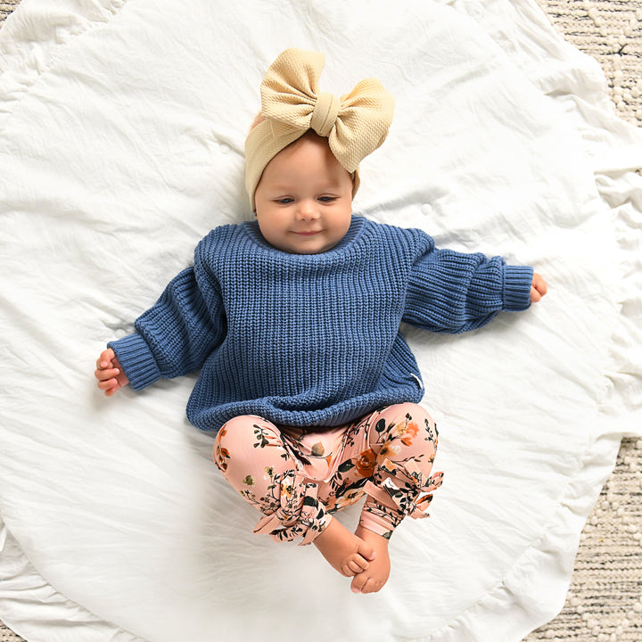 Steel Blue SWEATER - Gigi and Max