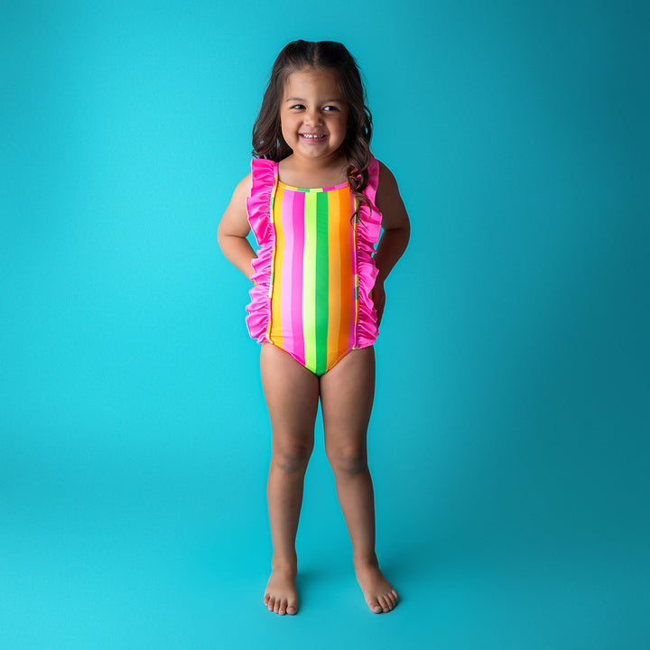 Stephanie Stripe ONE PIECE SWIMSUIT - Gigi and Max