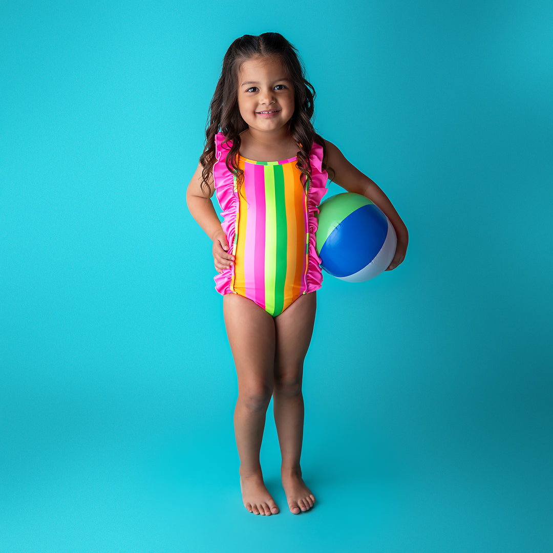 Stephanie Stripe ONE PIECE SWIMSUIT - Gigi and Max