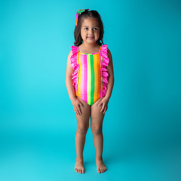 Stephanie Stripe ONE PIECE SWIMSUIT - Gigi and Max