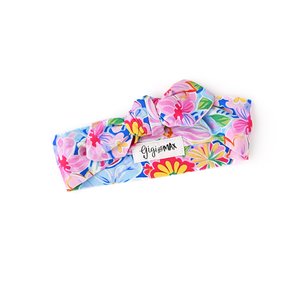 Pippa Floral TOPKNOT HEADBAND - Gigi and Max