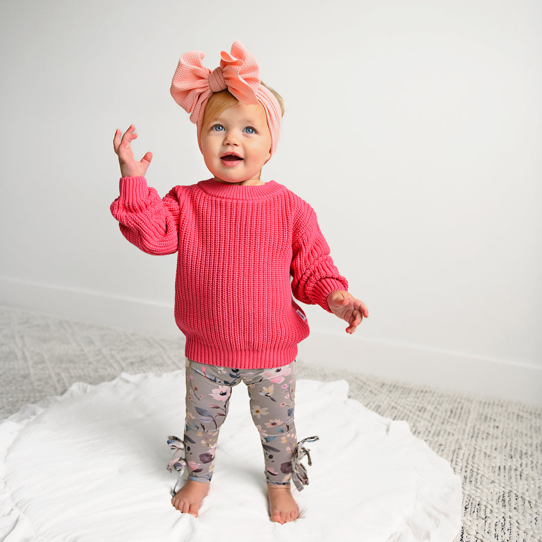 Tatum BOW LEGGINGS - Gigi and Max