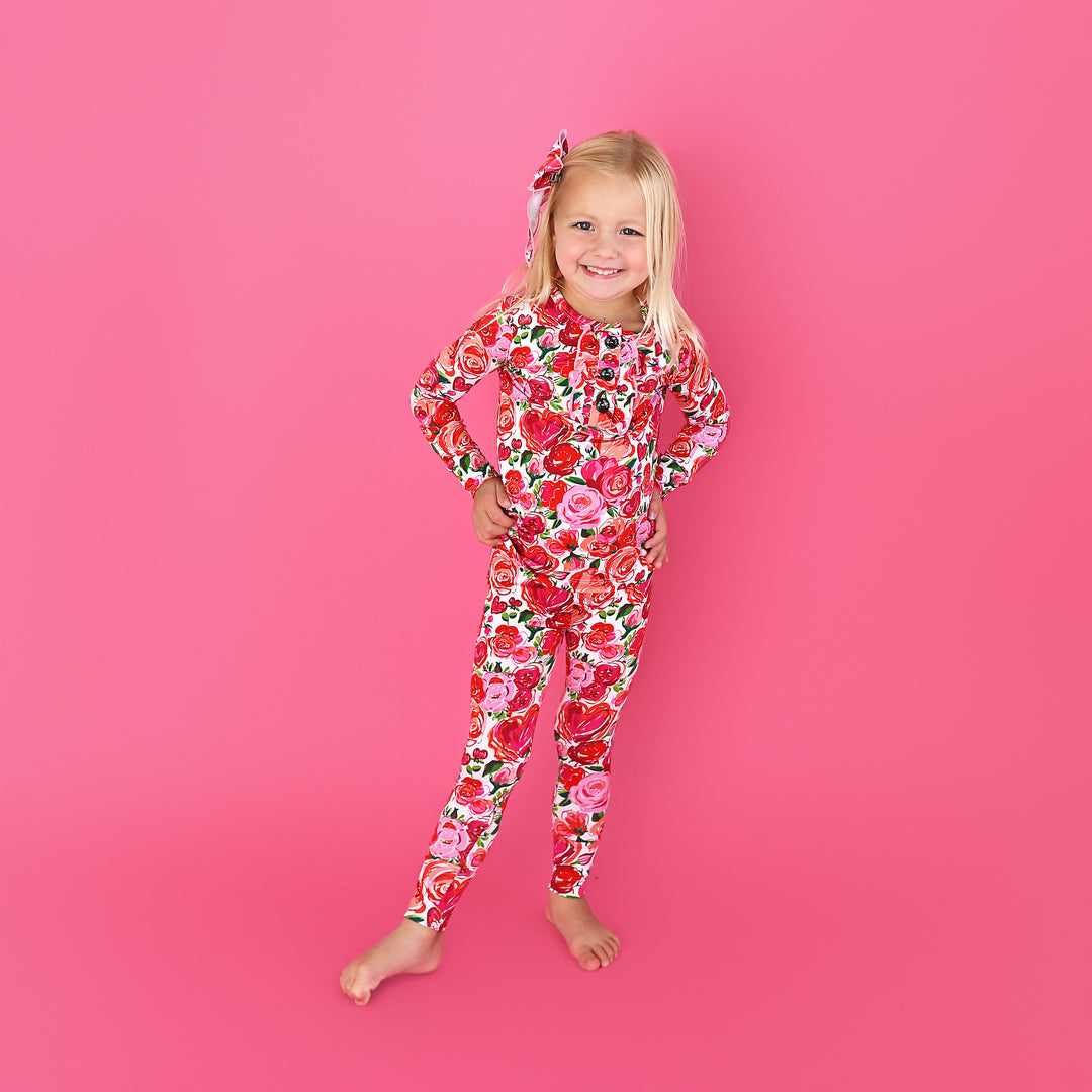 Rose RUFFLE TWO PIECE - Gigi and Max