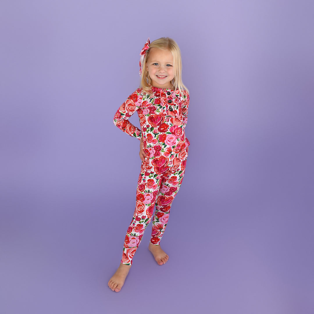 Rose RUFFLE TWO PIECE - Gigi and Max