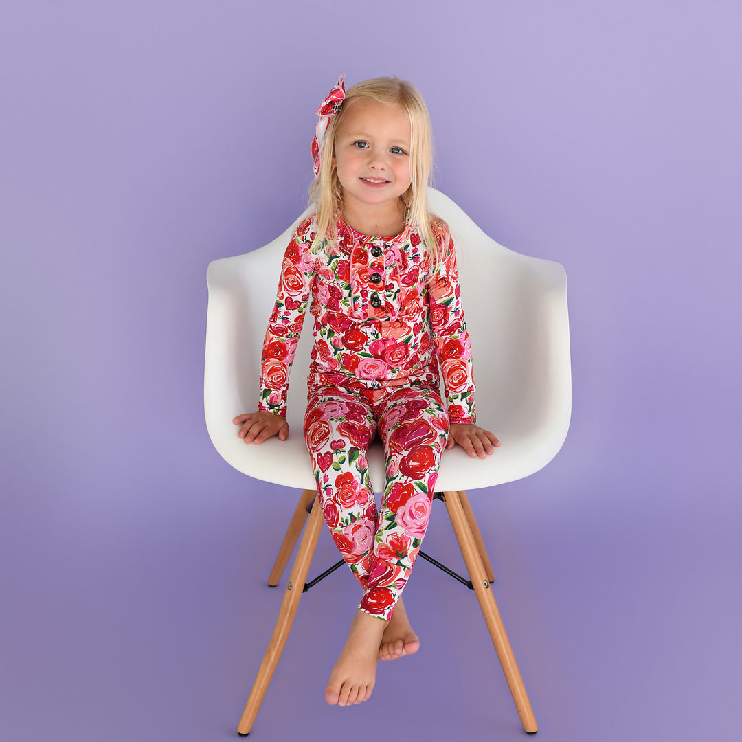 Rose RUFFLE TWO PIECE - Gigi and Max