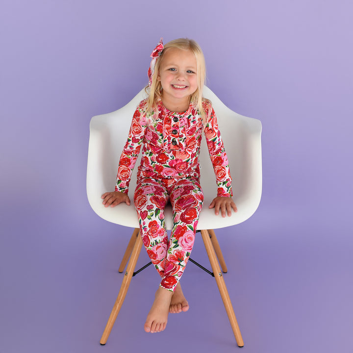 Rose RUFFLE TWO PIECE - Gigi and Max