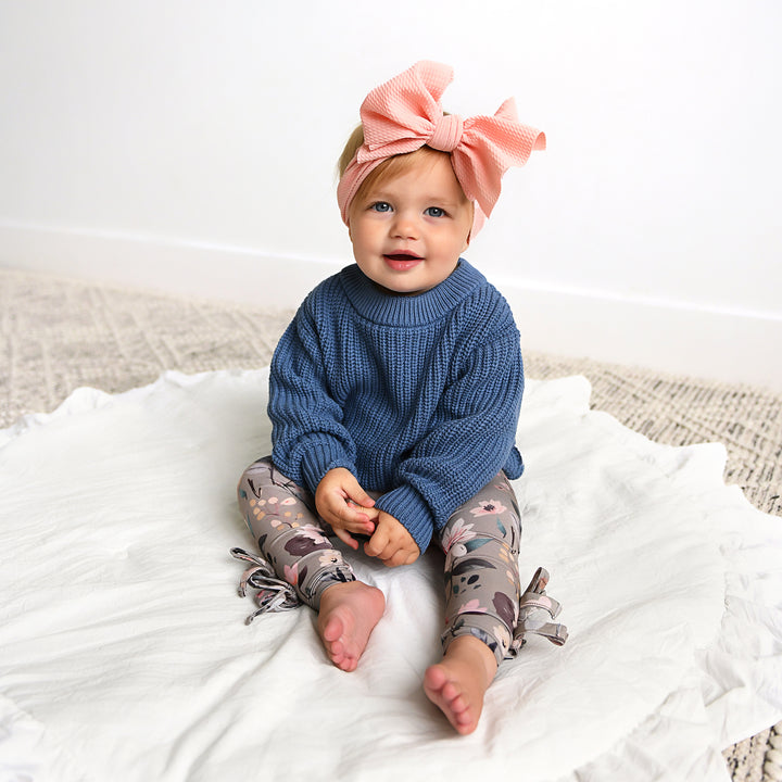 Steel Blue SWEATER - Gigi and Max