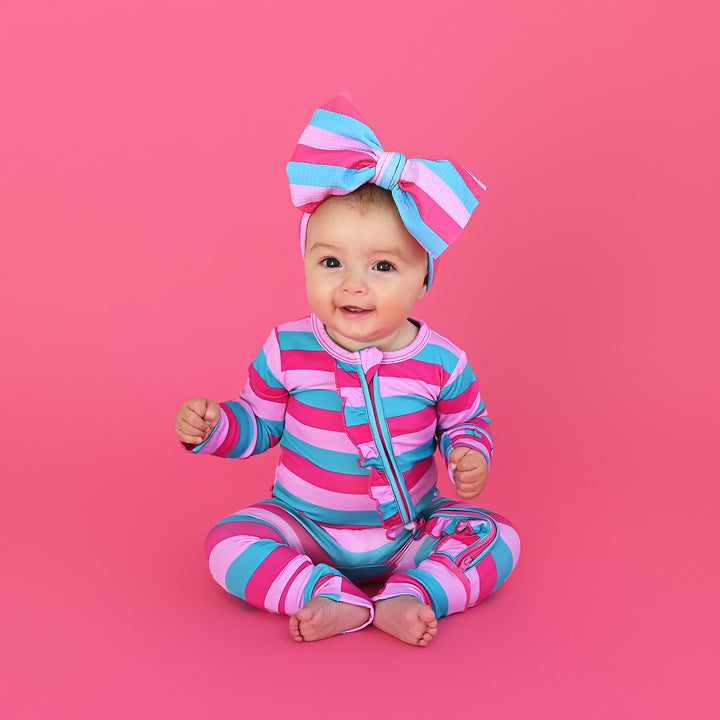 Maddie Stripe HEADWRAP - Gigi and Max