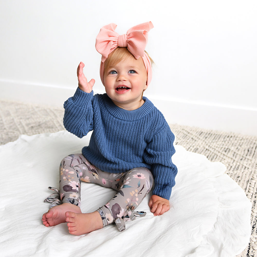 Steel Blue SWEATER - Gigi and Max