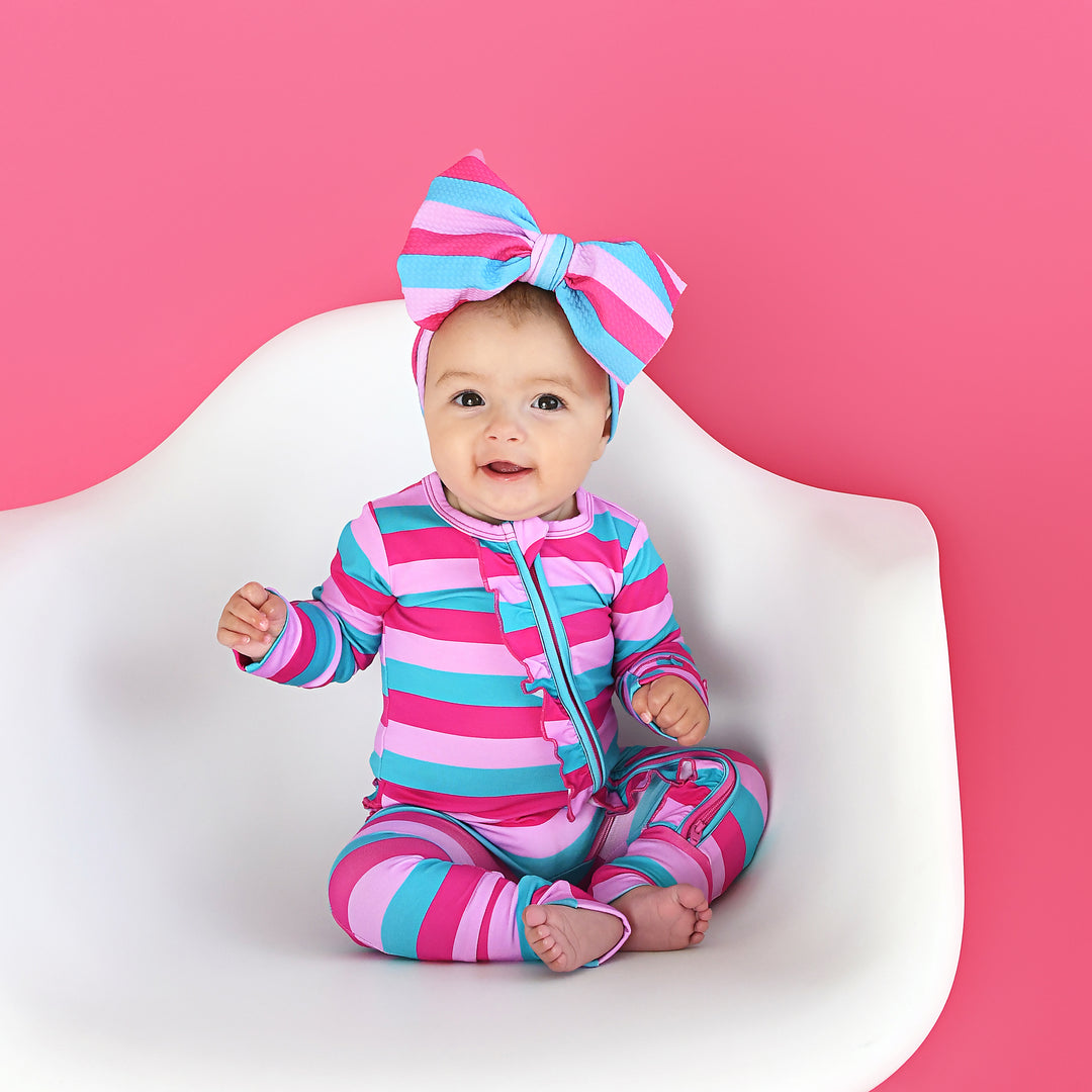 Maddie Stripe HEADWRAP - Gigi and Max