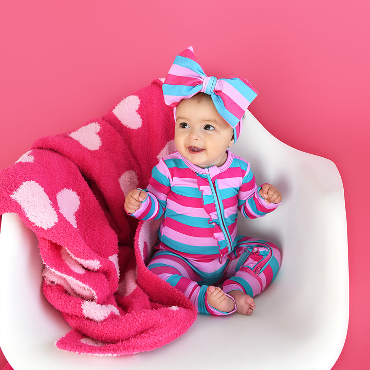 Maddie Stripe HEADWRAP - Gigi and Max