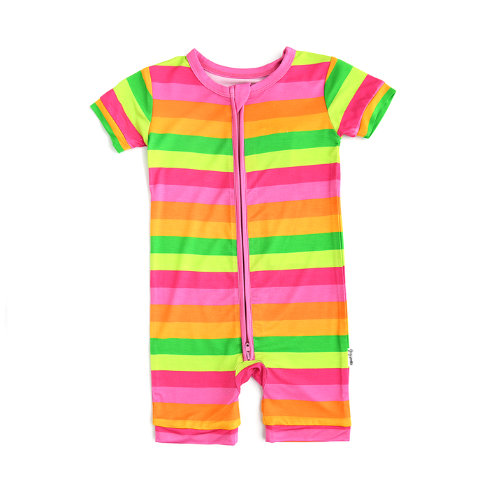Stephanie Stripe SHORTY ZIP - Gigi and Max