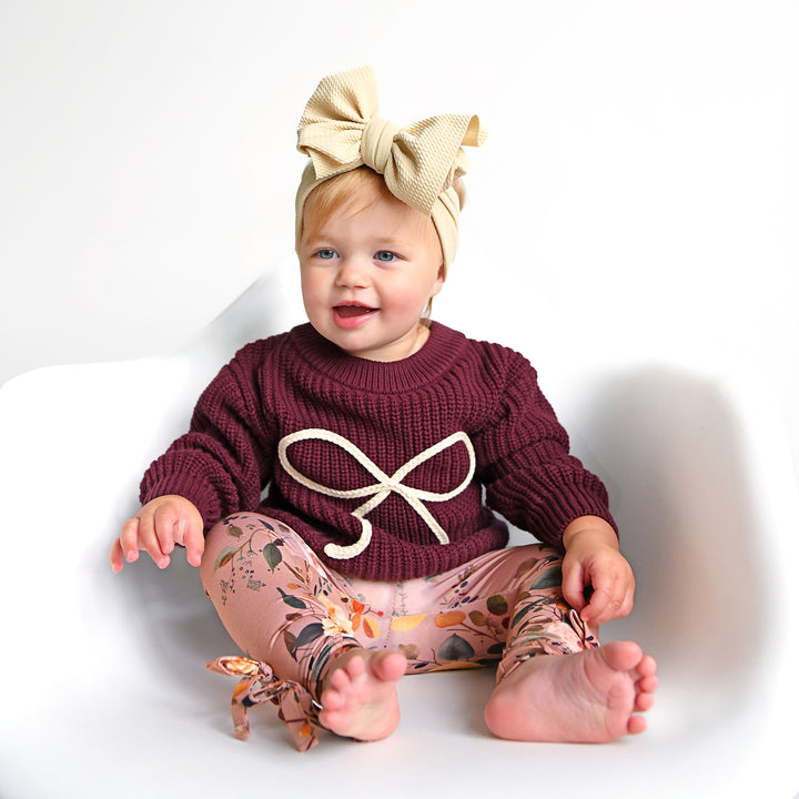 Lucia BOW LEGGINGS - Gigi and Max