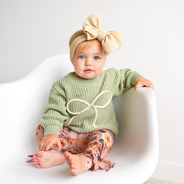Lucia BOW LEGGINGS - Gigi and Max