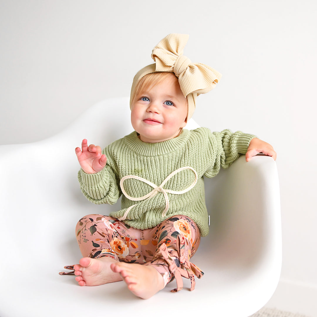 Lucia BOW LEGGINGS - Gigi and Max