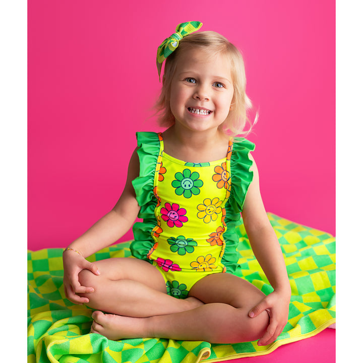 Ashleigh Smiley Face ONE PIECE SWIMSUIT - Gigi and Max