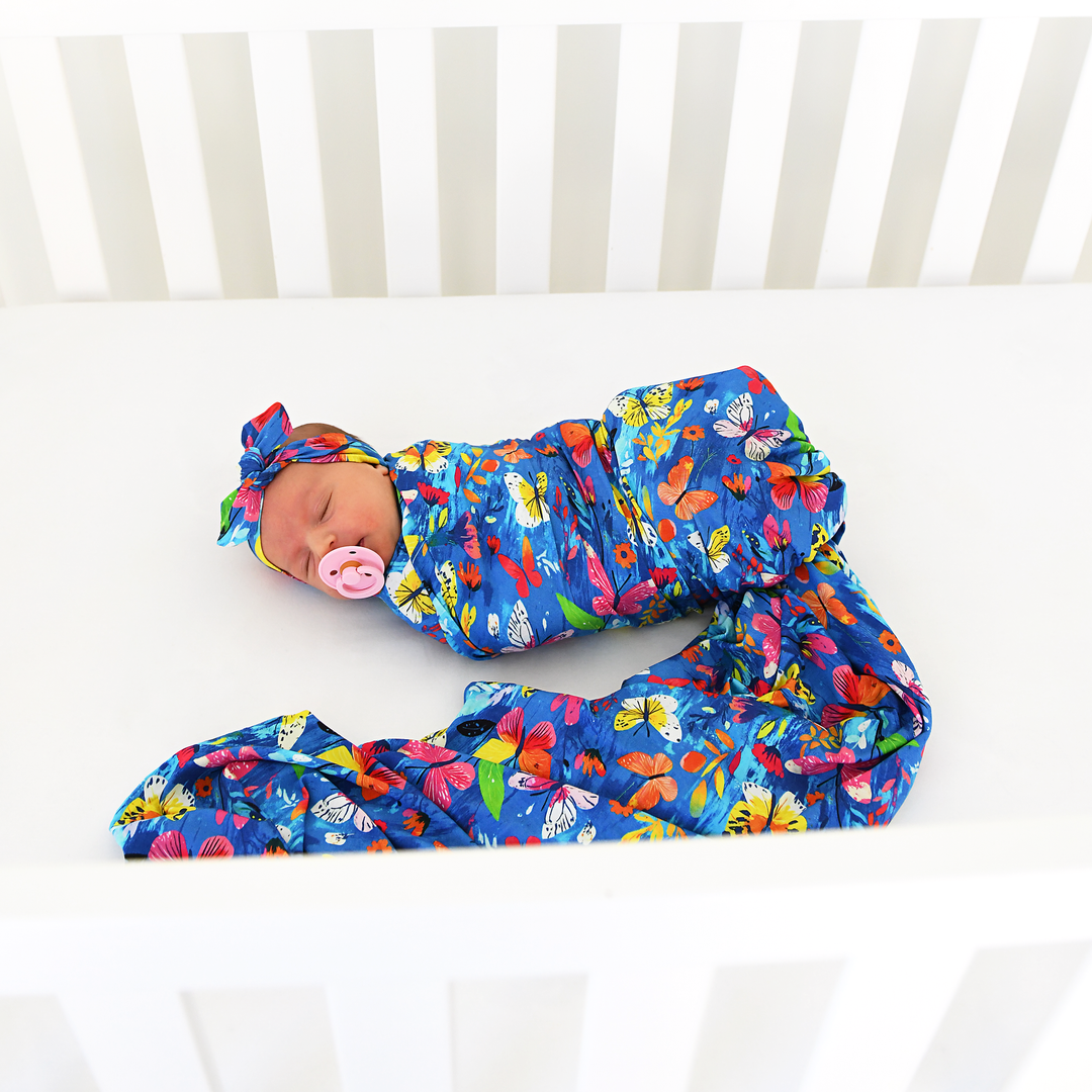 Aurora Butterfly SWADDLE - Gigi and Max