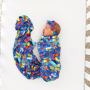 Aurora Butterfly SWADDLE - Gigi and Max