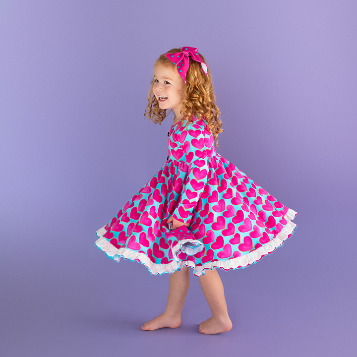 Cora BUTTON DRESS - Gigi and Max