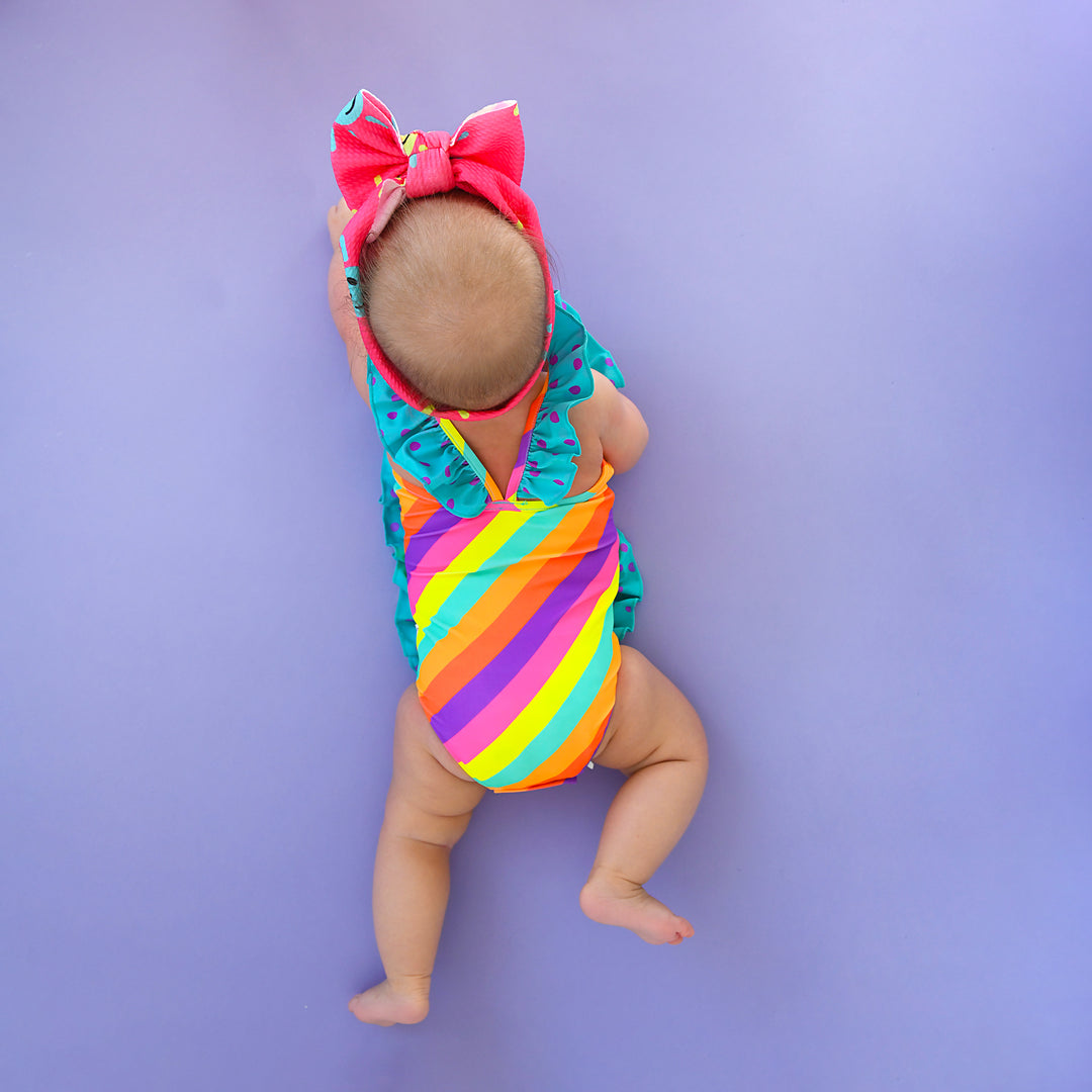 Amanda Stripes TANK ONE PIECE SWIMSUIT - Gigi and Max