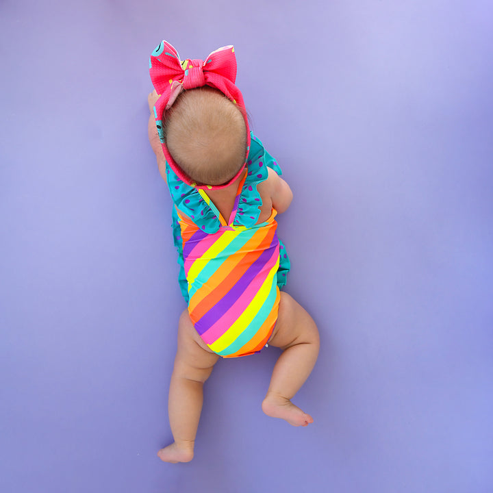 Amanda Stripes TANK ONE PIECE SWIMSUIT - Gigi and Max