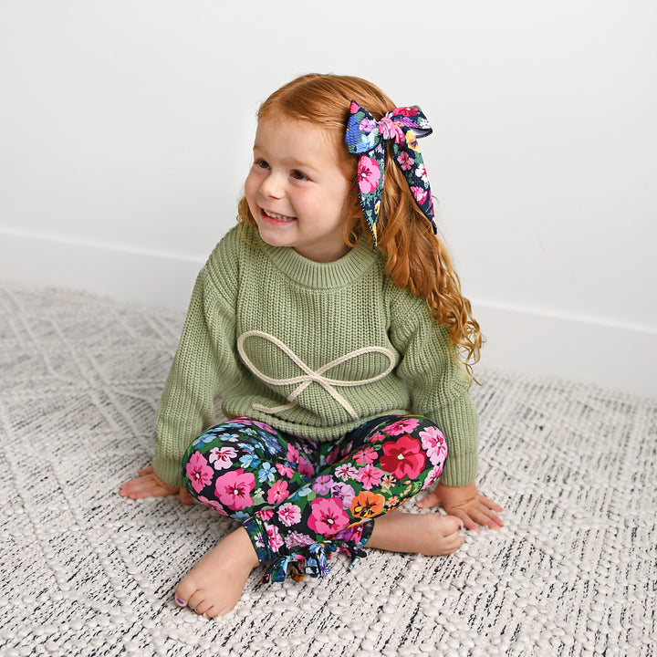 Cassandra BOW LEGGINGS - Gigi and Max