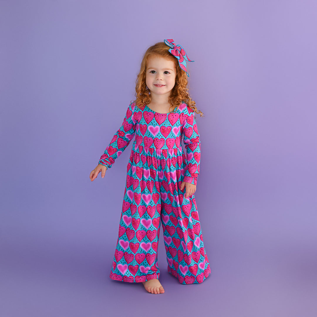 Alaina Hearts ROMPER - Gigi and Max