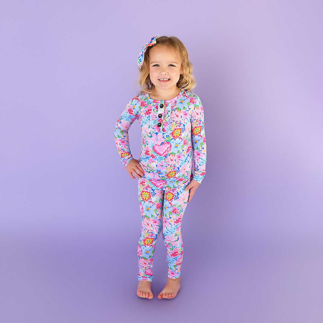 Pippa Floral RUFFLE TWO PIECE - Gigi and Max