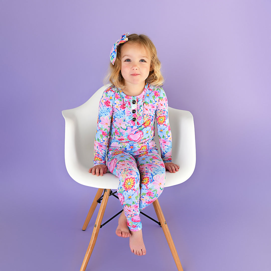 Pippa Floral RUFFLE TWO PIECE - Gigi and Max