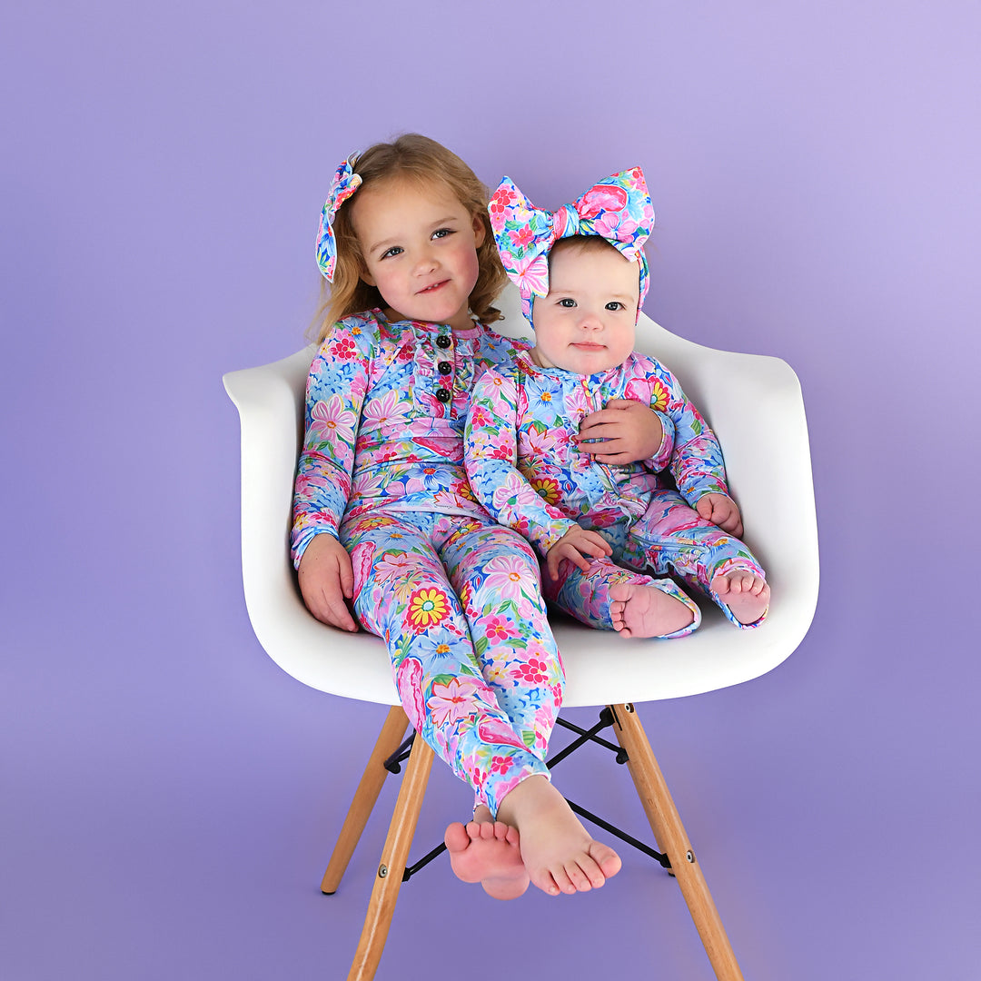 Pippa Floral RUFFLE TWO PIECE - Gigi and Max