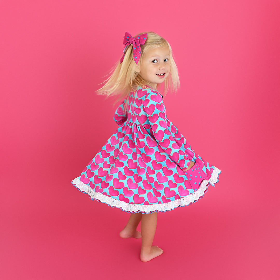Cora BUTTON DRESS - Gigi and Max