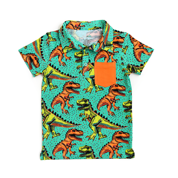 Drew Dino POLO SHIRT - Gigi and Max