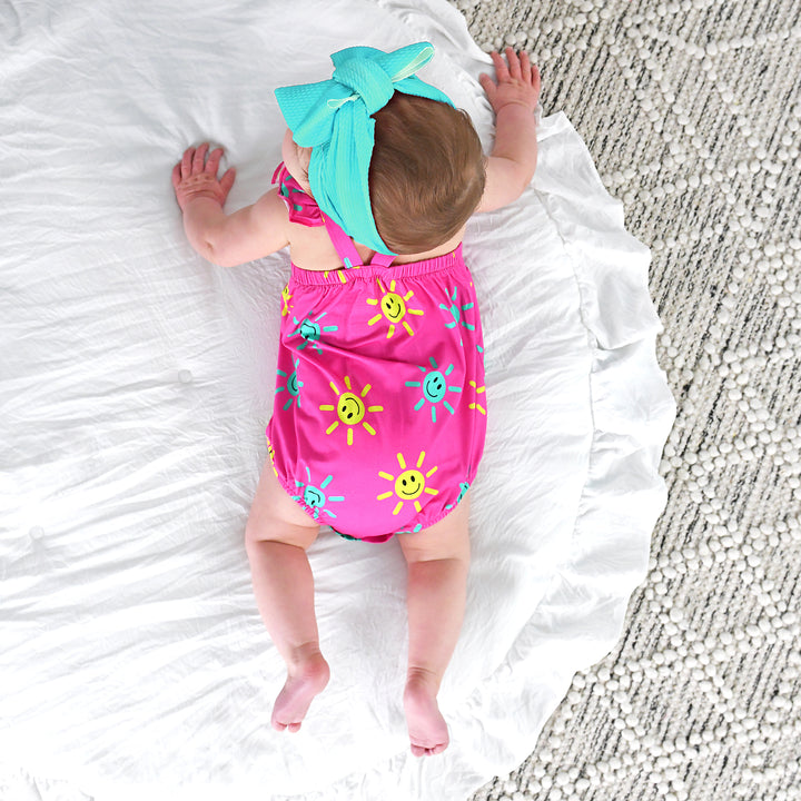 Brittany Smiliey Face BUTTON BUBBLE - Gigi and Max