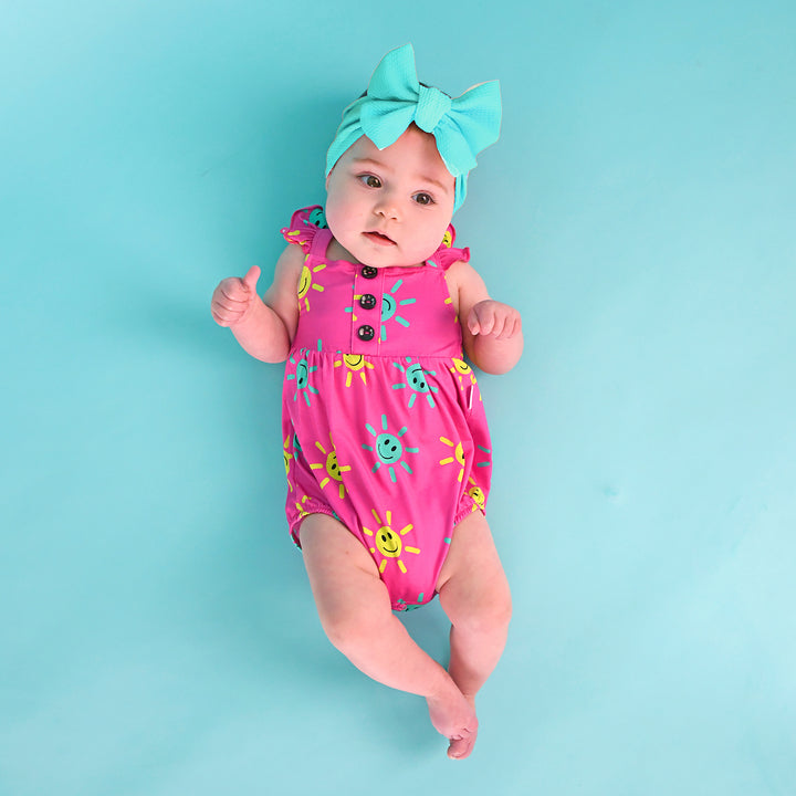 Brittany Smiliey Face BUTTON BUBBLE - Gigi and Max