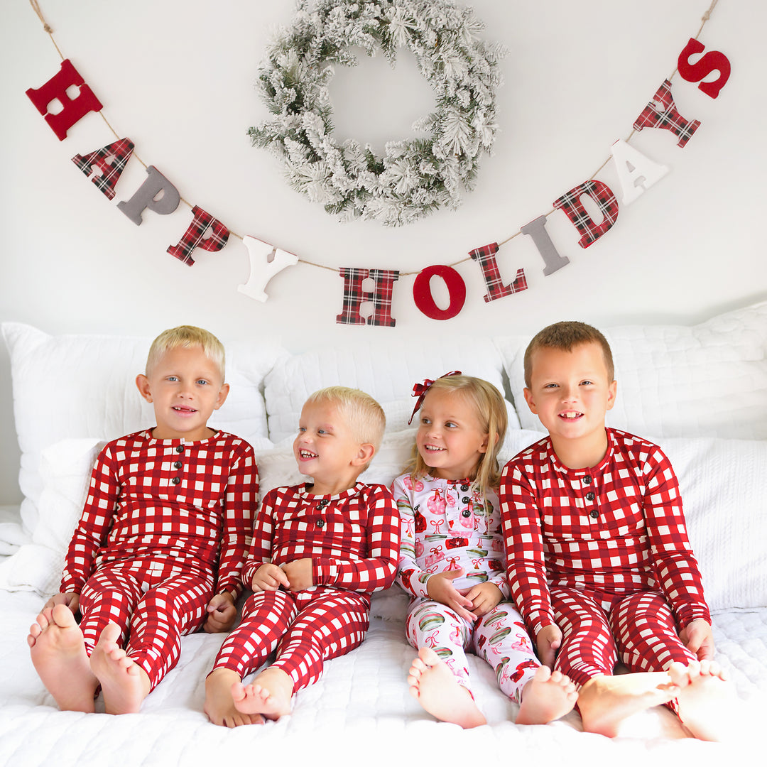 Emery Plaid TWO PIECE - Gigi and Max