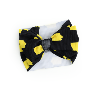 Iowa Black & Gold HEADWRAP - Gigi and Max