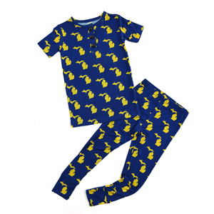 Michigan Blue & Maize TWO PIECE - Gigi and Max