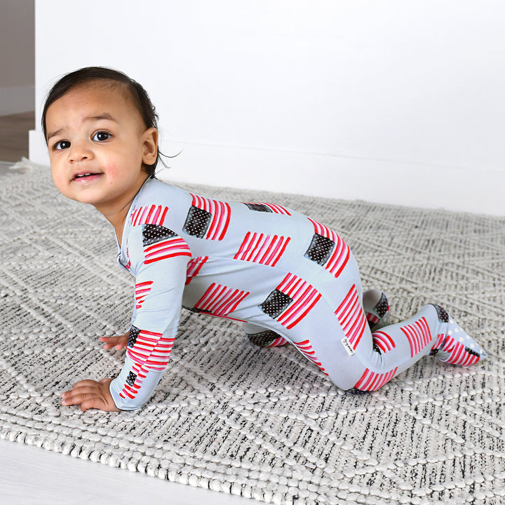 George Blue Flag ZIP - Gigi and Max